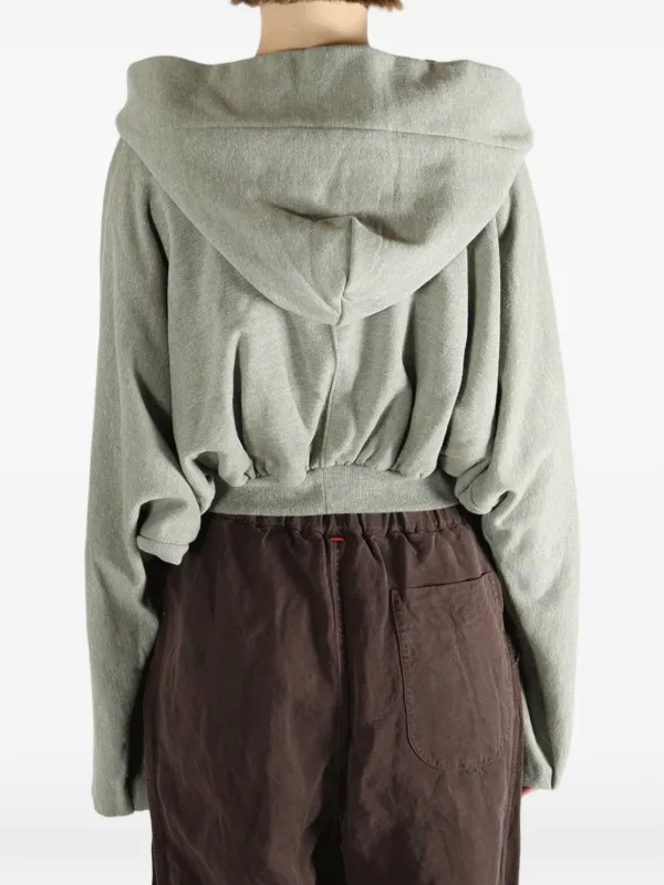 Rick Owens DRKSHDW Boxy Hoodie | Grey | FARFETCH ZA