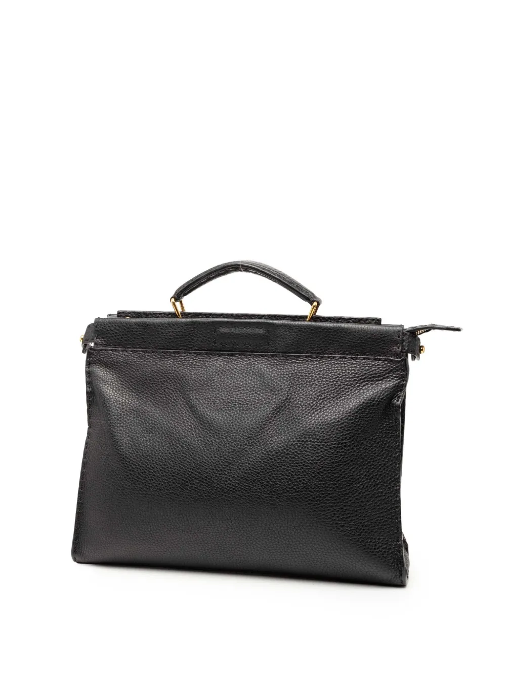2000-2010 Large Leather Selleria Monster Peekaboo Iconic Fit Bag Business Bag