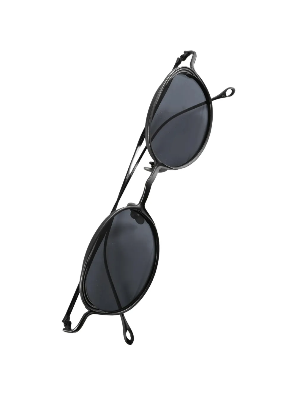  Rigards Round-frame Sunglasses - Black 
