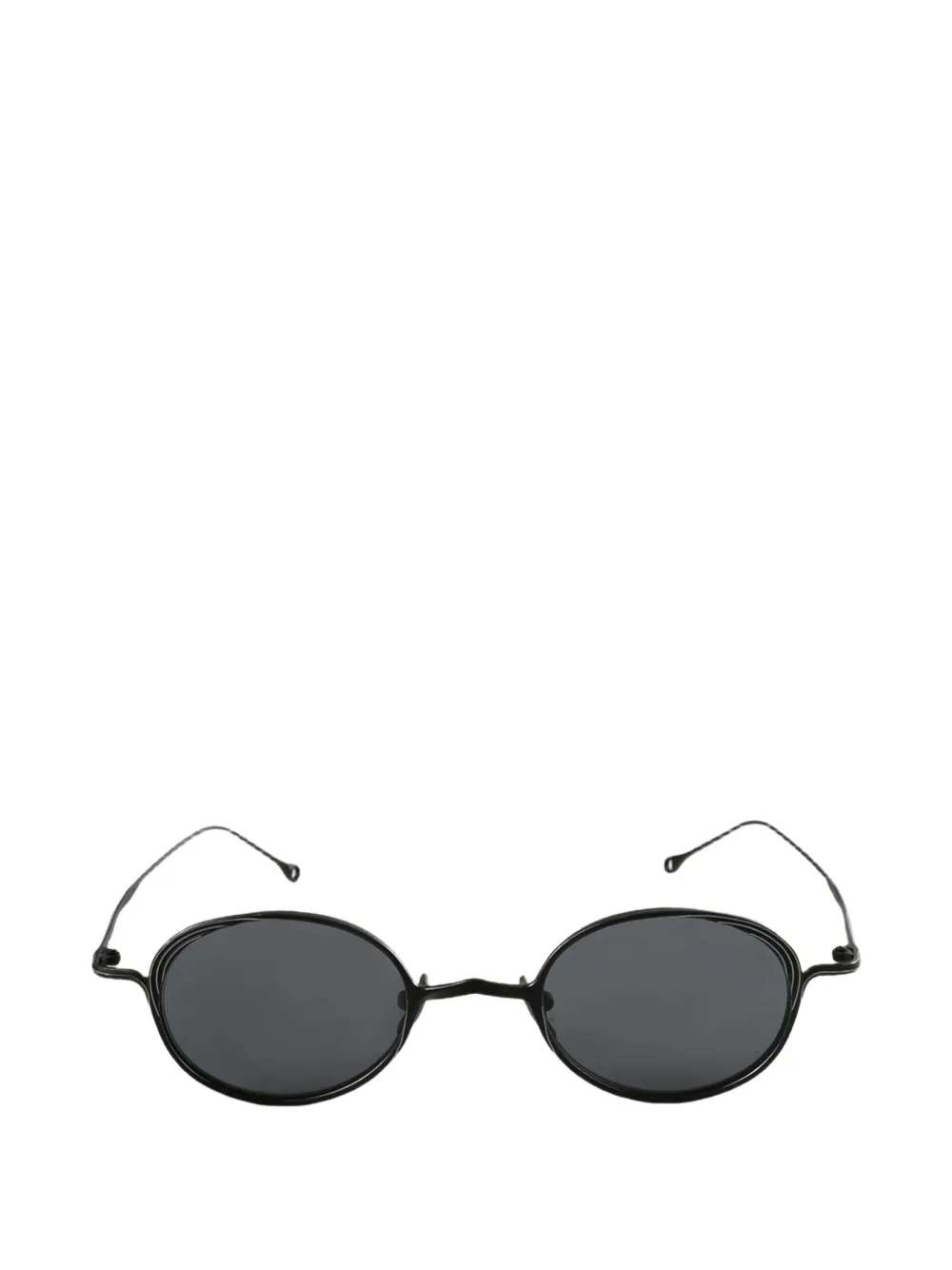 Rigards Round-frame Sunglasses In Black
