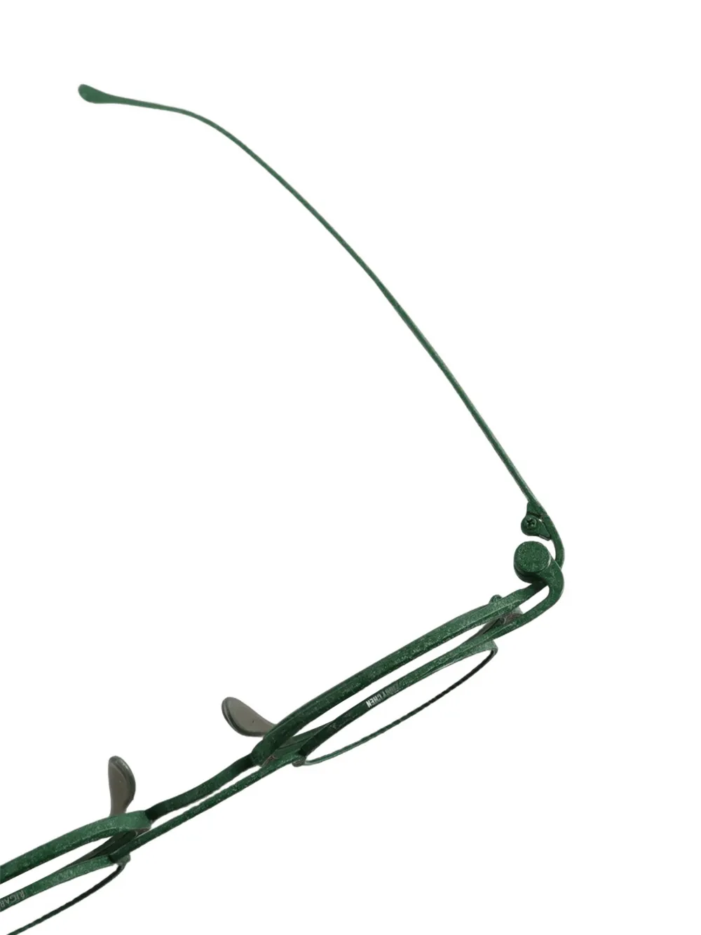  Rigards Round-frame Glasses - Green 