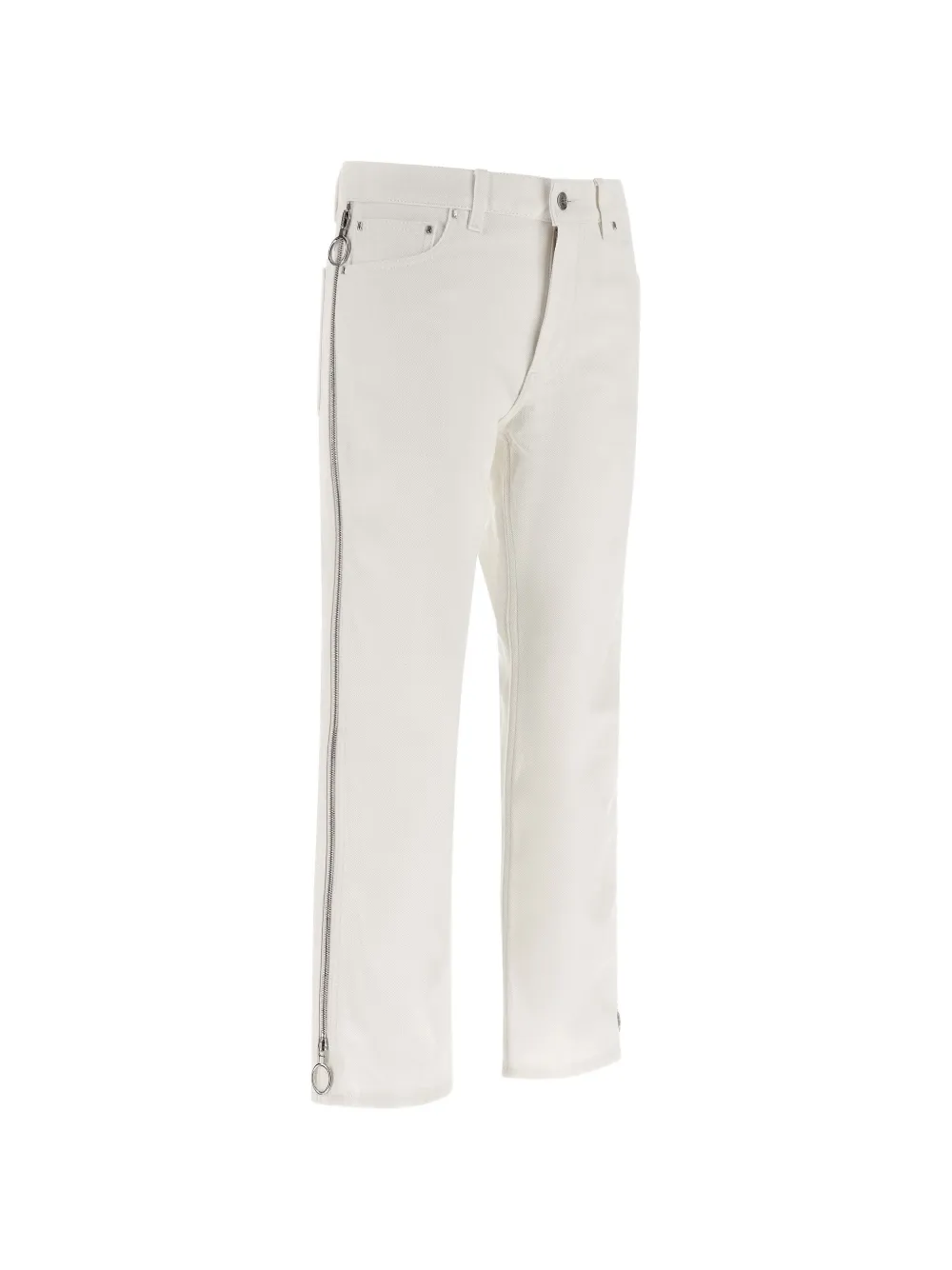  Rabanne Vaqueros Con Cremallera - Blanco 