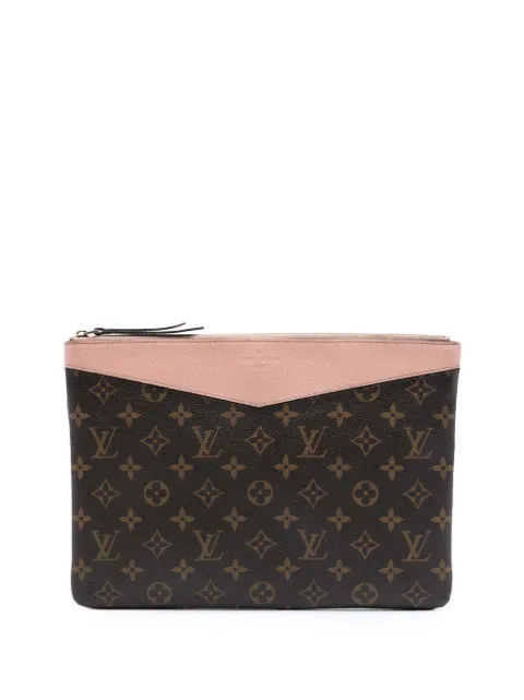 Louis Vuitton Pre-Owned 2018 モノグラム デイリー ポーチ クラッチバッグ