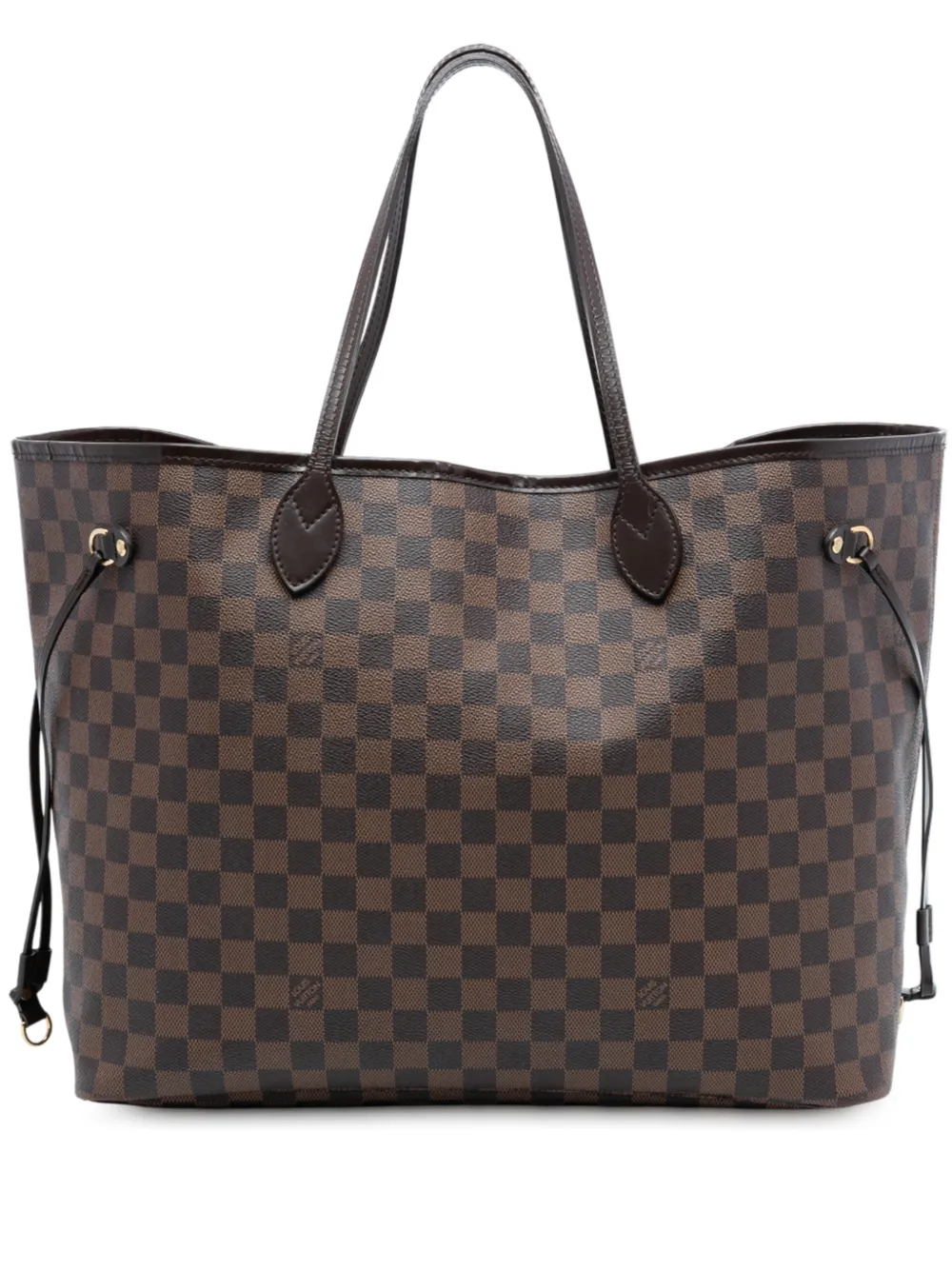 Louis Vuitton Pre-Owned 2011 Damier Ebene Neverfull GM tote bag - Marrone