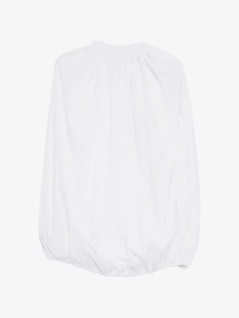 Comme Des Garçons gathered blouse