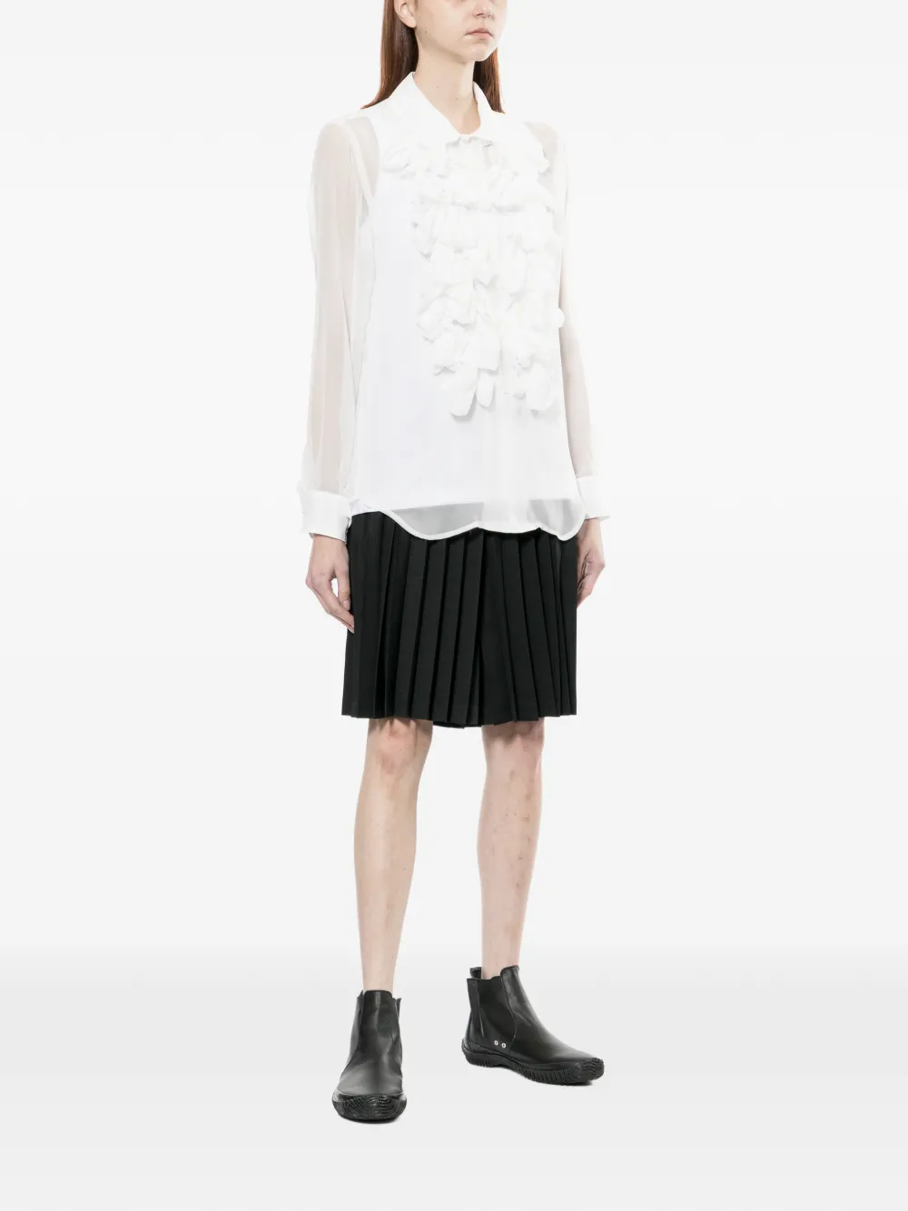  Comme Des Garçons Comme Des Garçons Sleeveless Top - White 