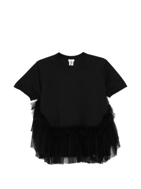 Noir Kei Ninomiya ruffled T-shirt