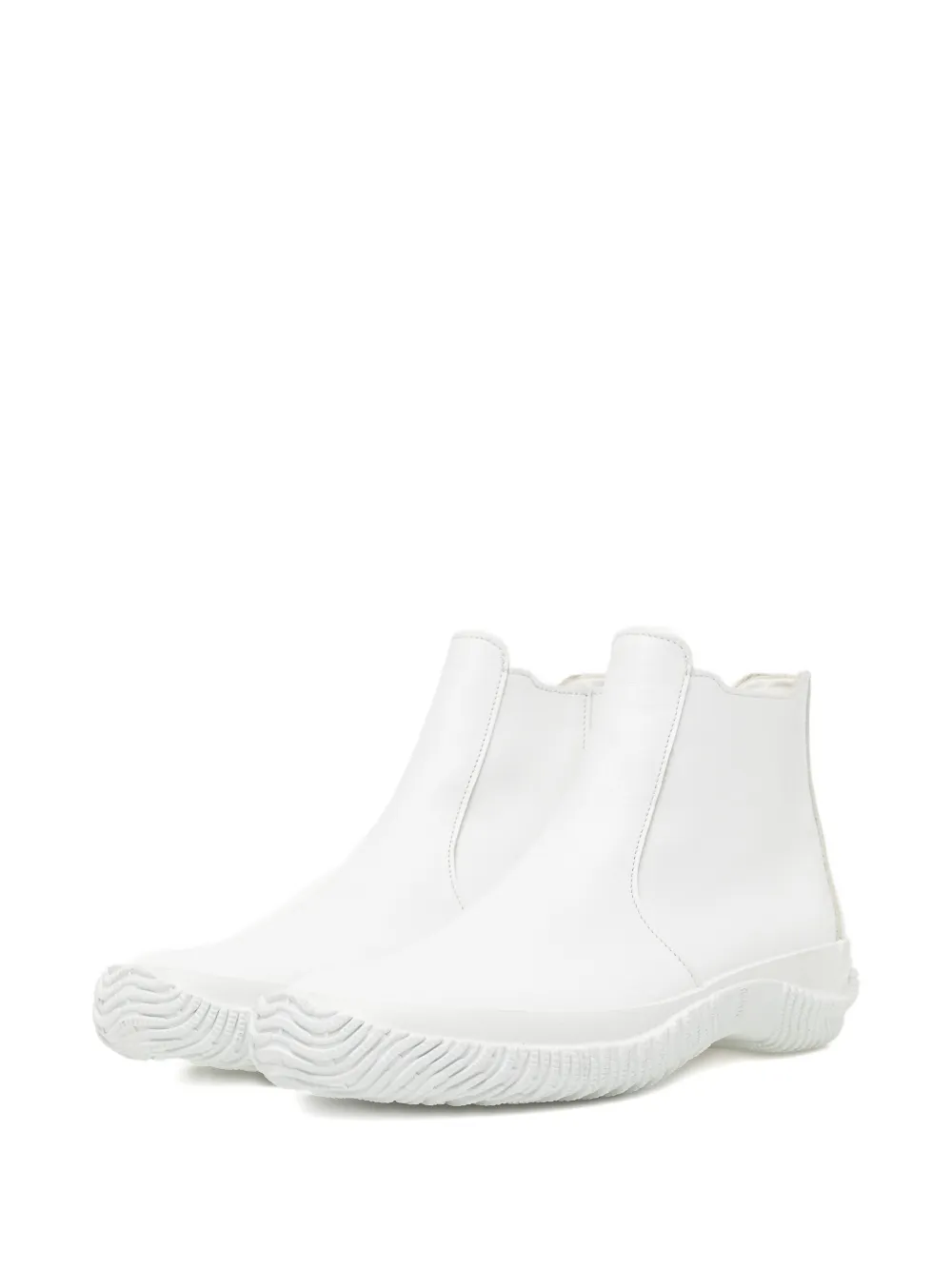 Comme Des Garçons Comme Des Garçons Laarzen met ruches Wit