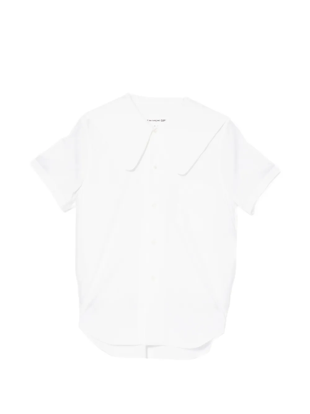 Comme Des Garçons Girl spread collar short-sleeve shirt - White