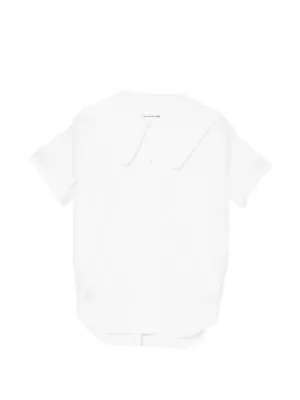 Comme Des Garçons Girl リボン ラウンドネック Tシャツ | ホワイト