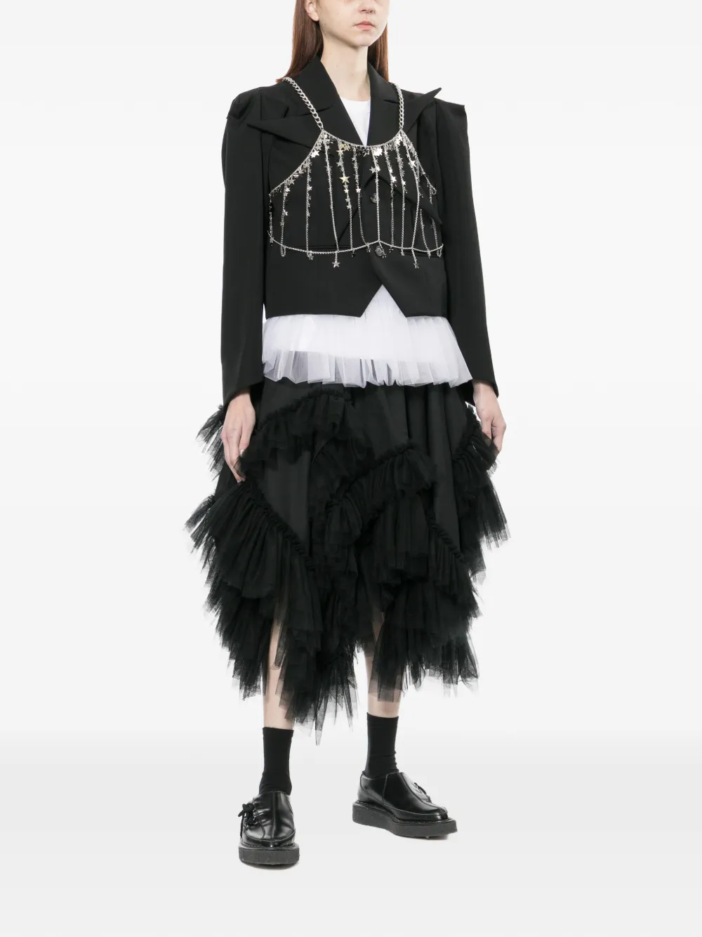 Noir Kei Ninomiya スタージャケット | ブラック | FARFETCH JP