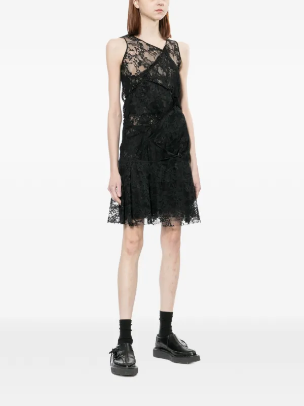 Junya Watanabe Lace Dress | Black | FARFETCH