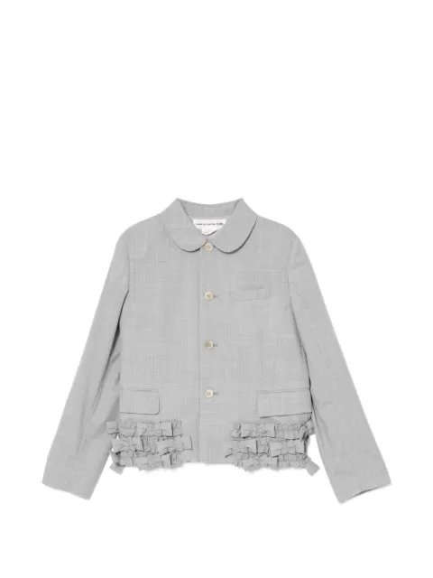 Comme Des Garçons Girl bow-design ruffled jacket