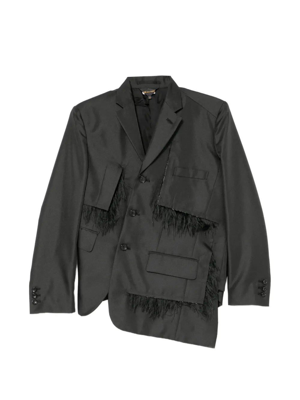 Comme Des Garçons Blazer asimmetrico - Nero