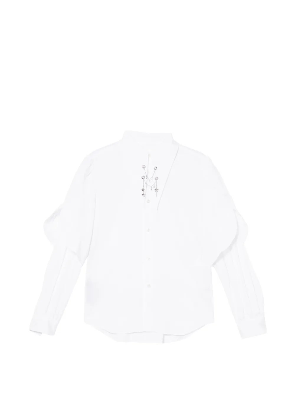 Noir Kei Ninomiya Camicia con decorazione - Bianco