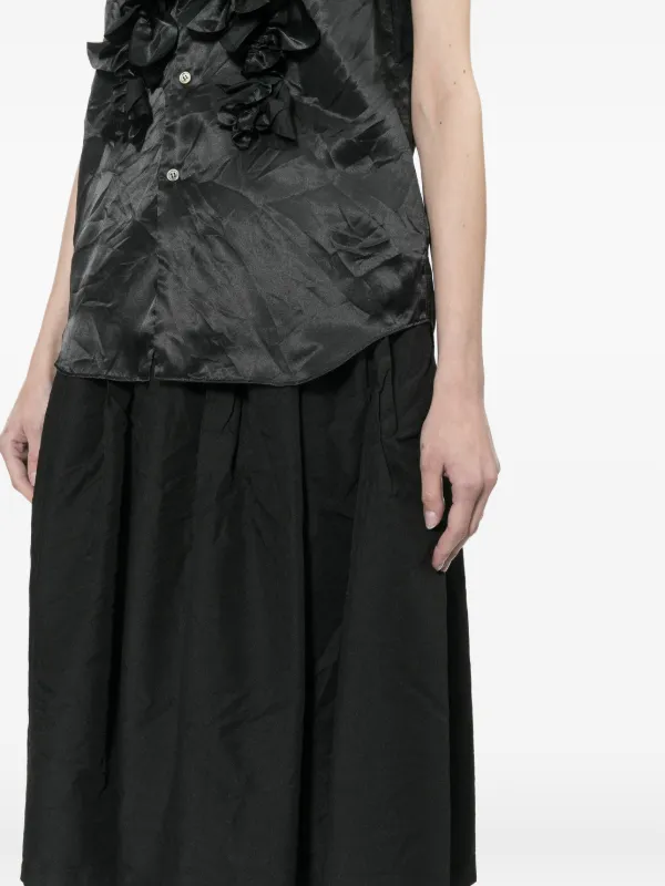Comme Des Garçons Comme Des Garçons プリーツ スカート | ブラック