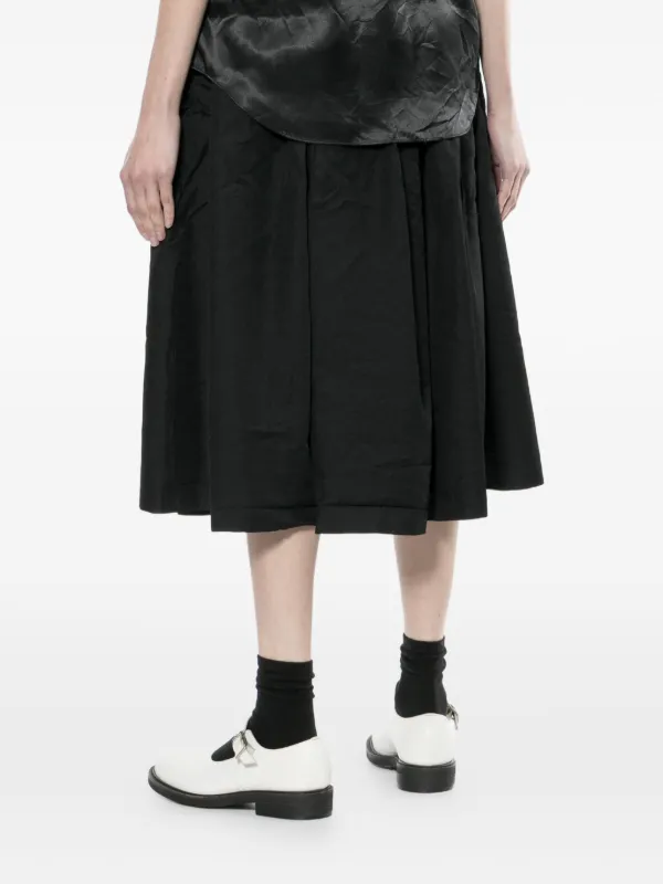 Comme Des Garçons Comme Des Garçons プリーツ スカート | ブラック