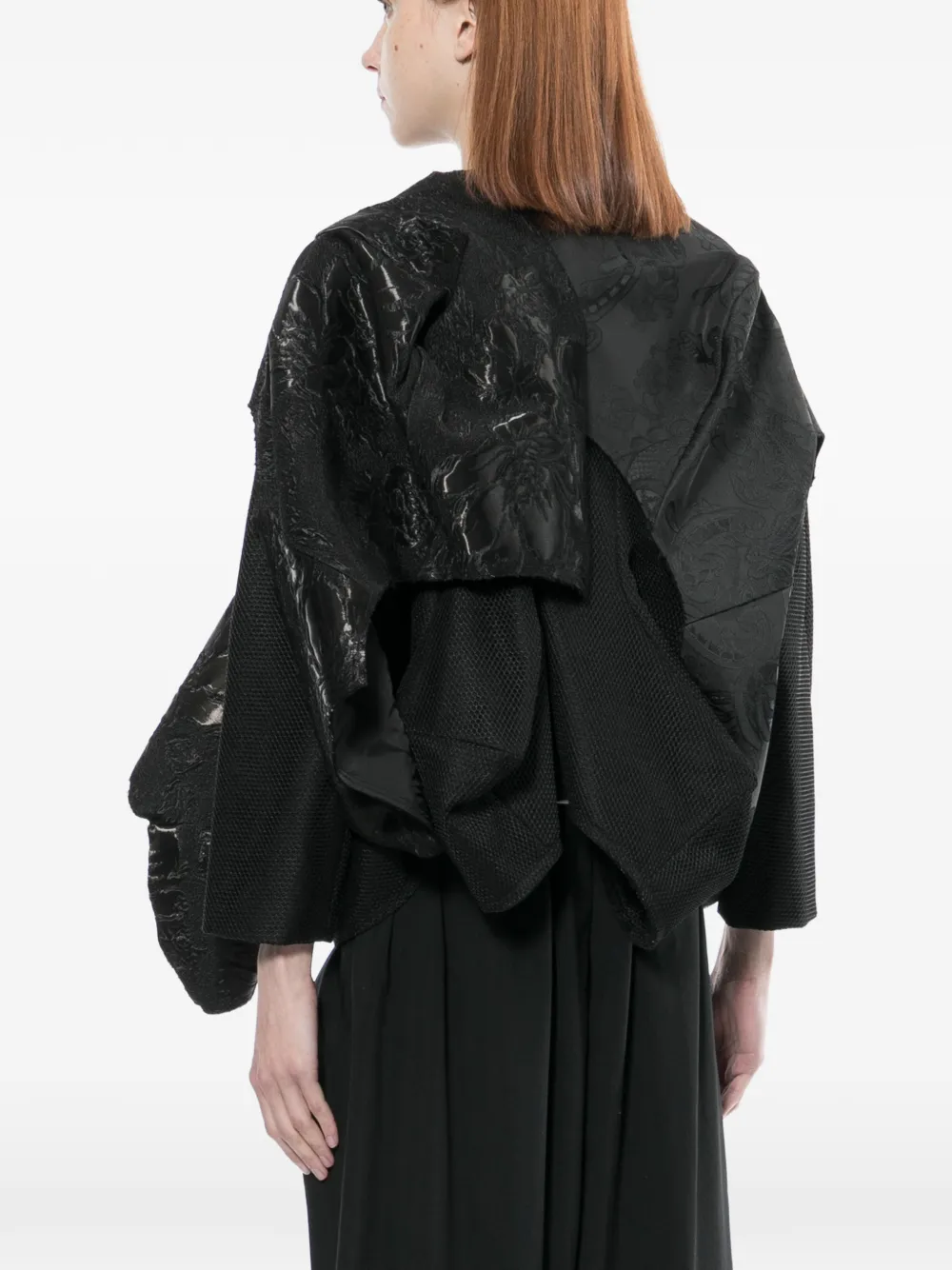 Comme Des Garçons Asymmetrisch jack Zwart