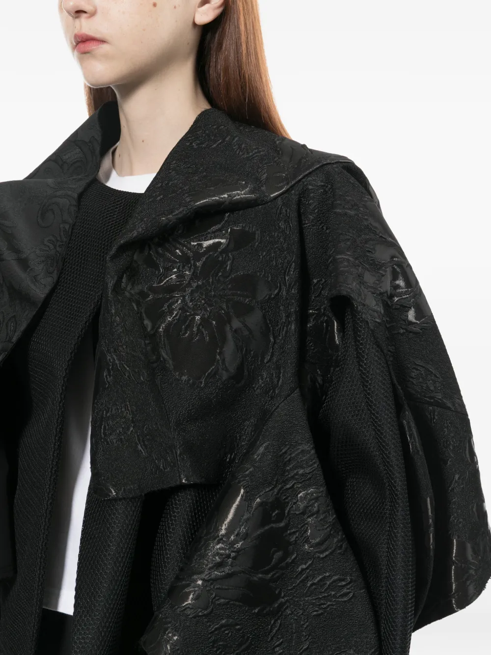 Comme Des Garçons Asymmetrisch jack Zwart