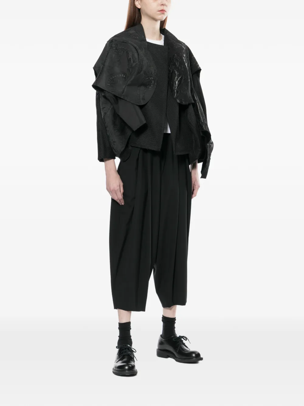 Comme Des Garçons Asymmetrisch jack Zwart