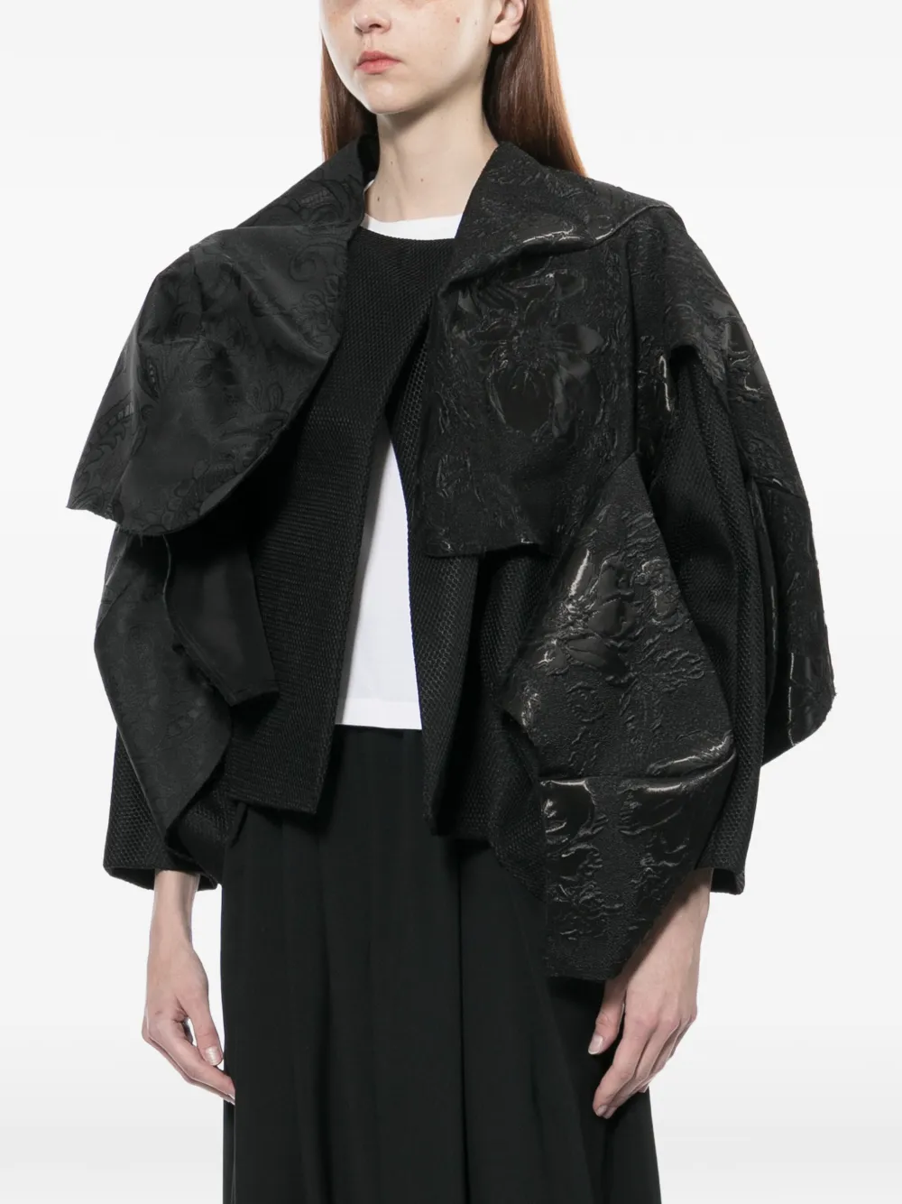 Comme Des Garçons Asymmetrisch jack Zwart