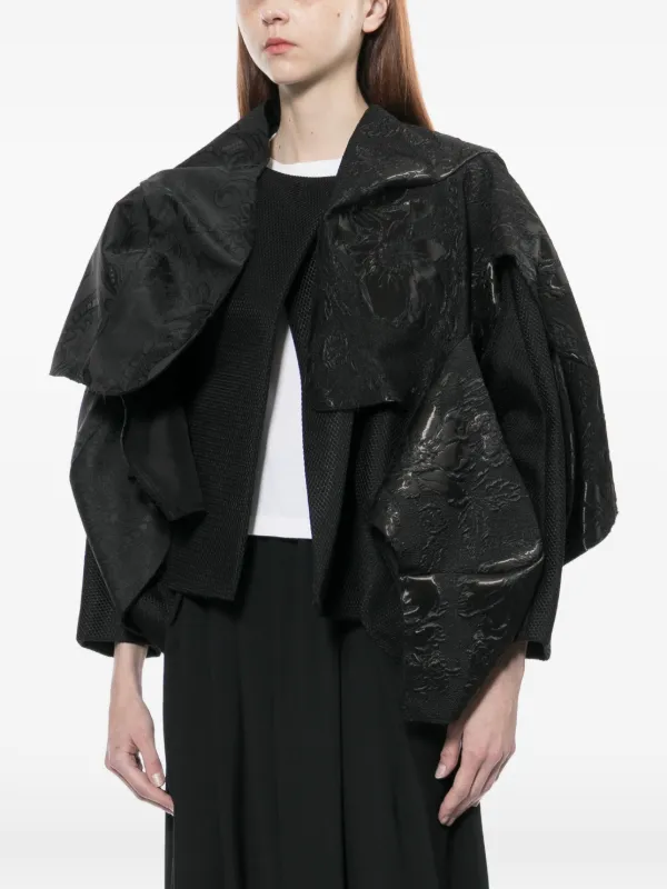 Comme Des Garçons アシンメトリー ジャケット | ブラック | FARFETCH JP