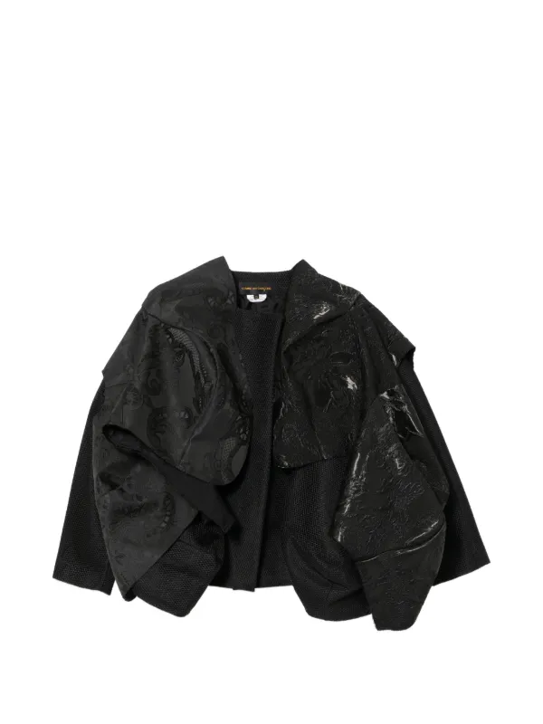 Comme Des Garçons アシンメトリー ジャケット | ブラック | FARFETCH JP