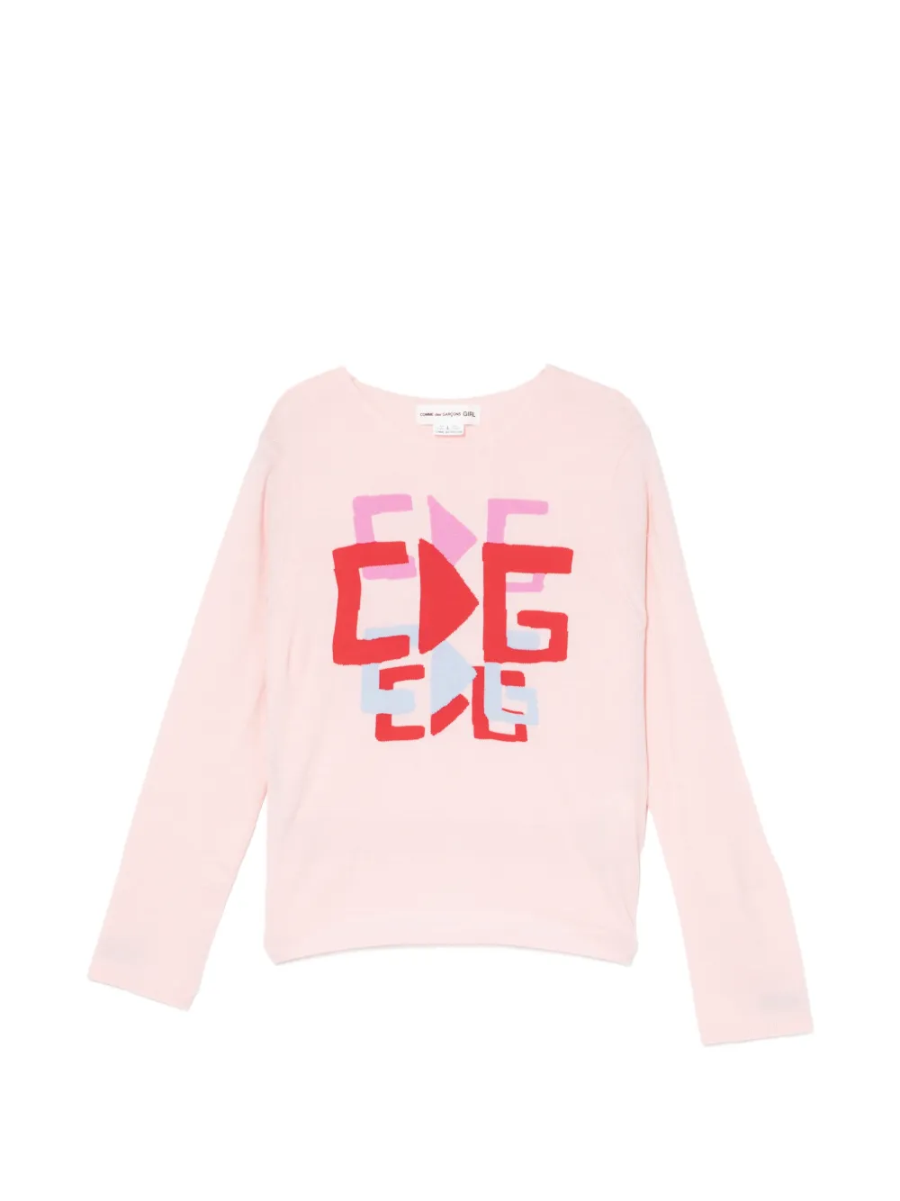 Comme Des Garçons Girl Maglione girocollo - Rosa