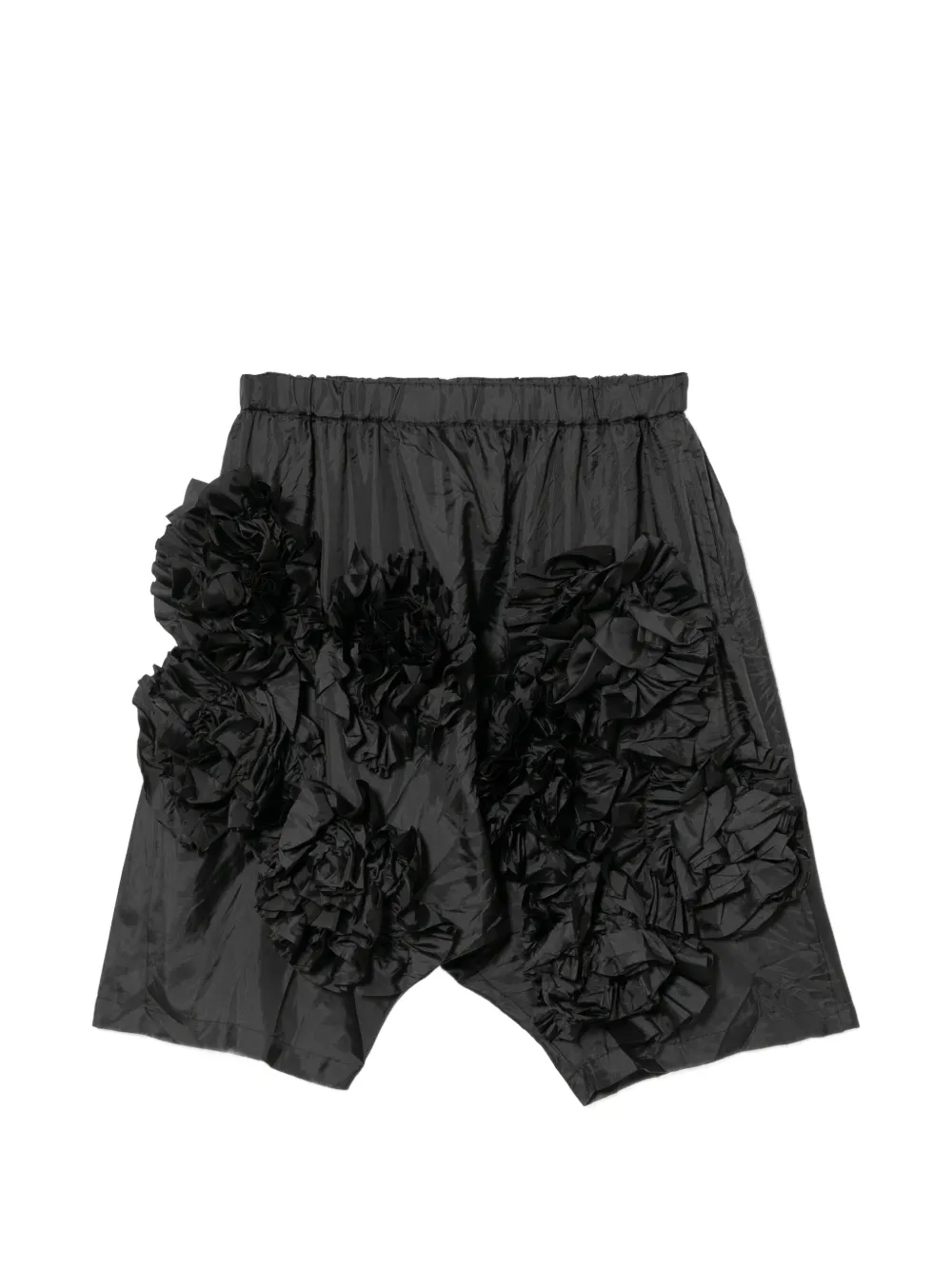 Comme Des Garçons Comme Des Garçons Shorts a fiori - Nero