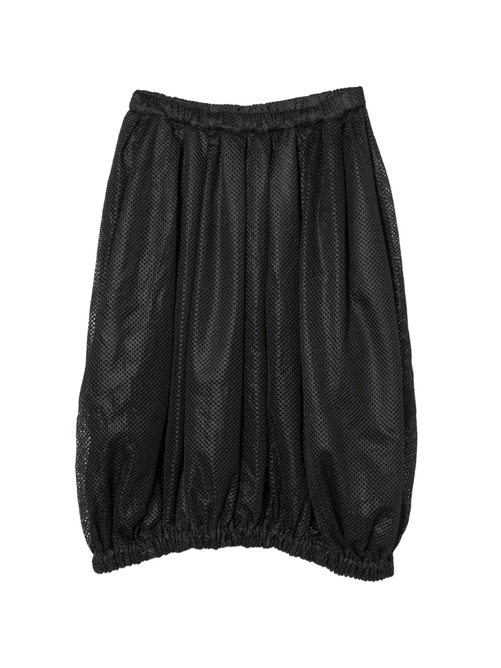 Comme Des Garçons Comme Des Garçons Gonna con arricciatura - Nero