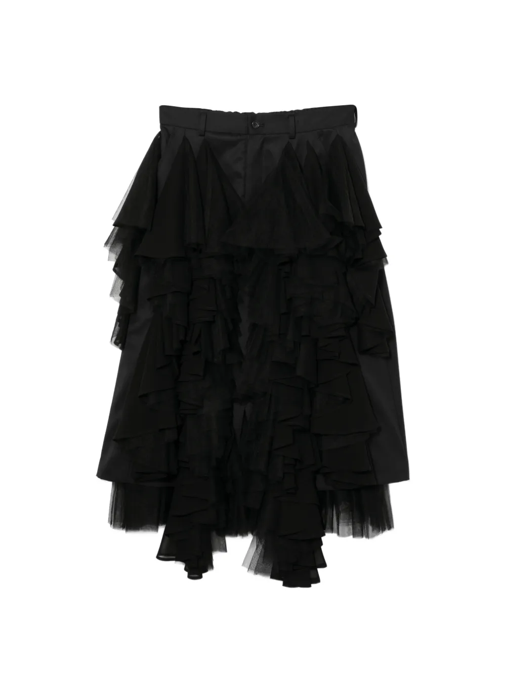 Noir Kei Ninomiya Gonna con ruches - Nero