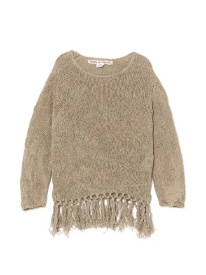 Comme Des Garçons カットアウト カーディガン | ニュートラル
