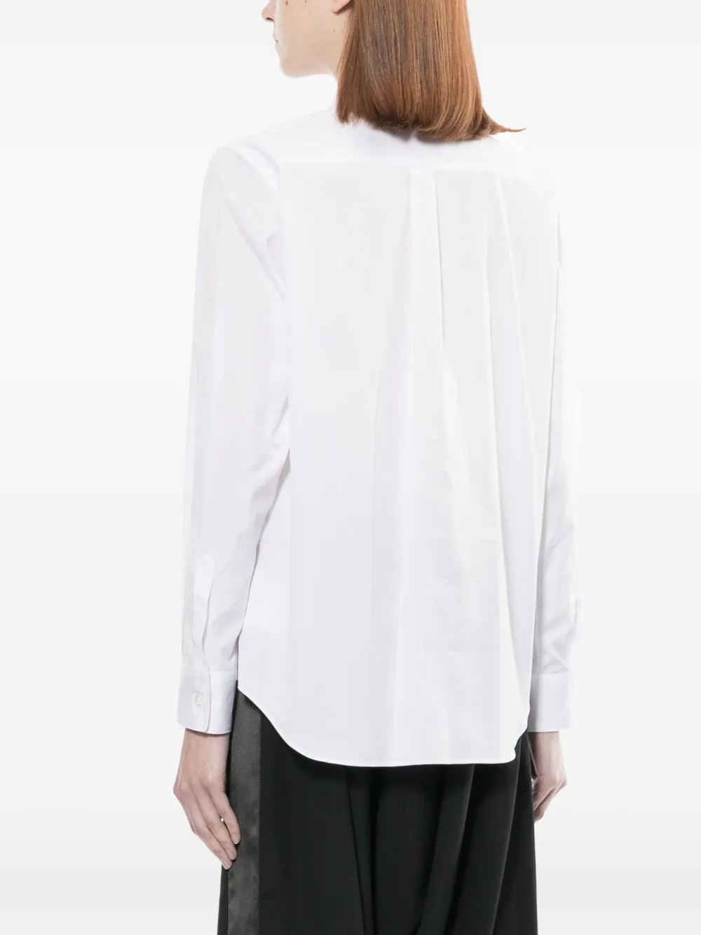 Comme Des Garçons Comme Des Garçons Blouse met strikdetail Wit