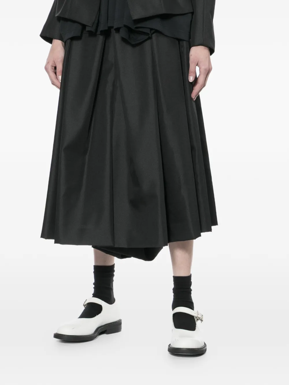  Comme Des Garçons Pleated Trousers - Black 