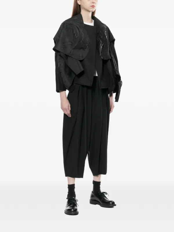 Comme Des Garçons エラスティックウエストパンツ | ブラック