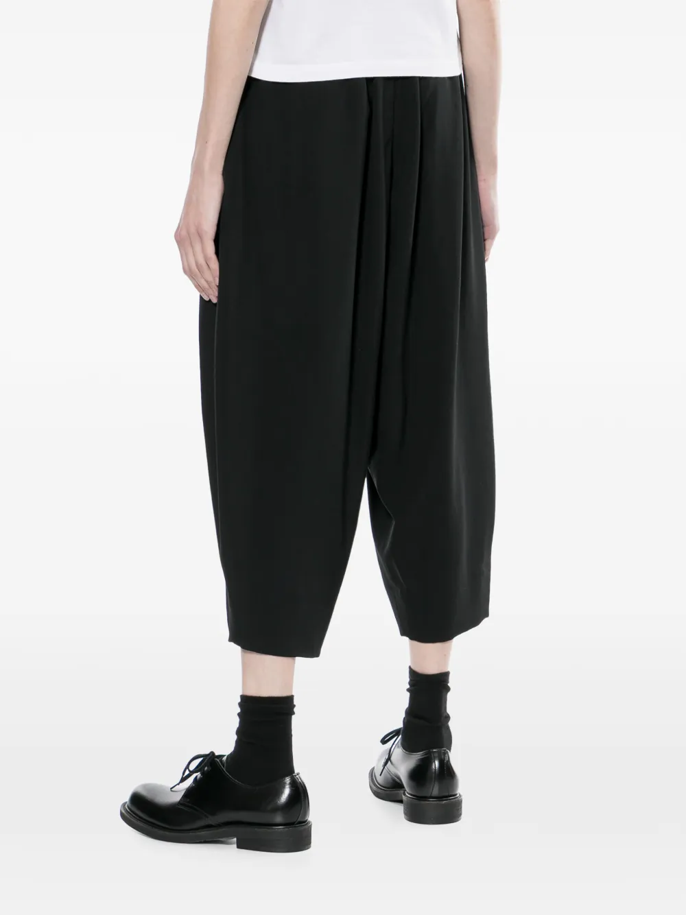 Comme Des Garçons エラスティックウエストパンツ | ブラック