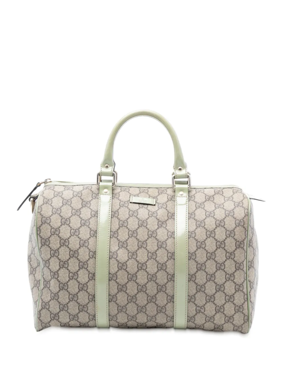 Gucci Pre-Owned 2016-2026 Medium GG Supreme Joy boston bag - Marrone