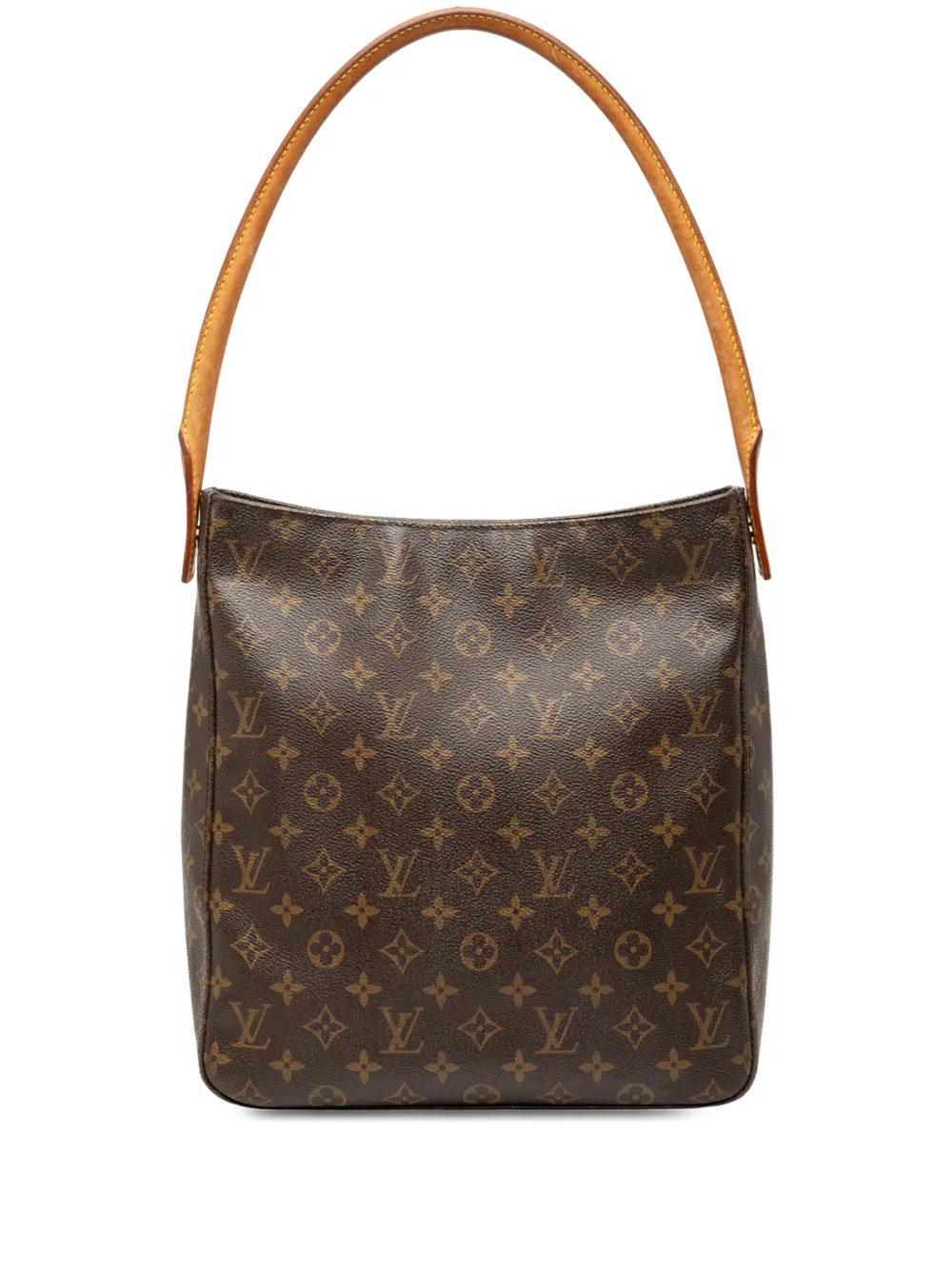 Louis Vuitton Pre-Owned 2001 Monogram Looping GM shoulder bag - Marrone