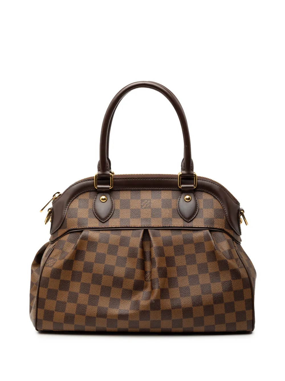 Louis Vuitton Pre-Owned 2013 Damier Ebene Trevi PM satchel - Marrone