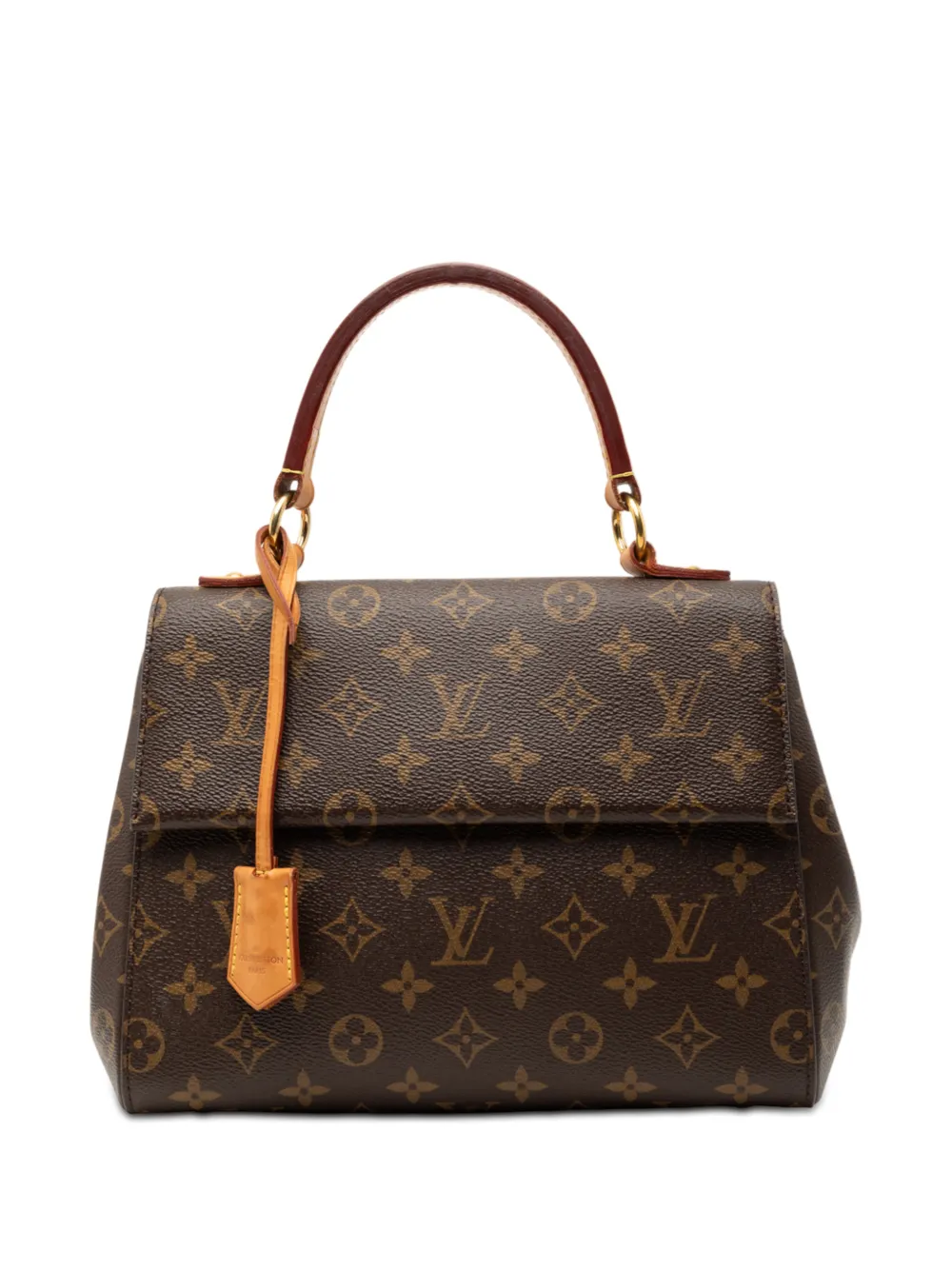 Louis Vuitton Pre-Owned 2017 Monogram Cluny BB satchel - Marrone
