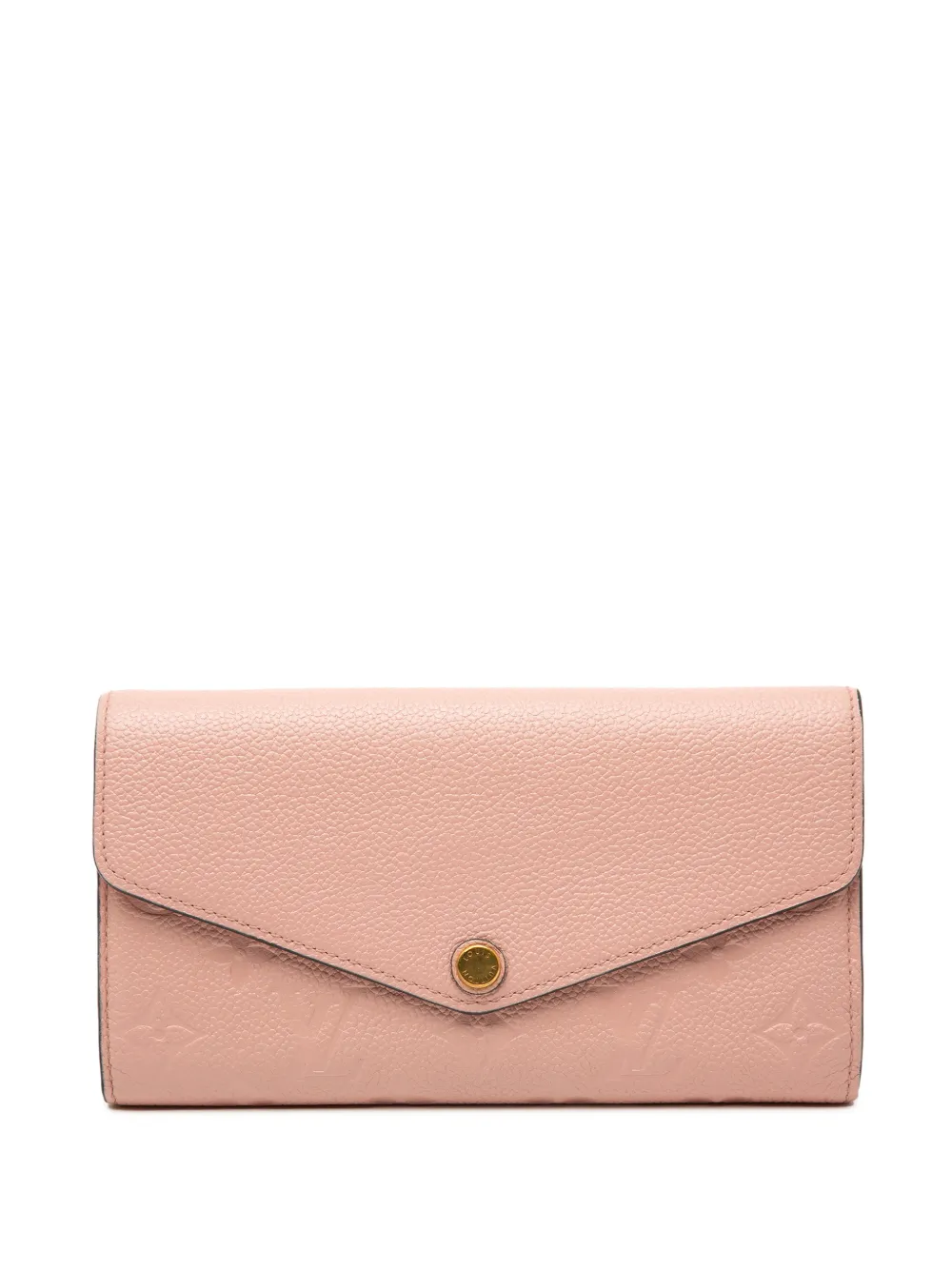 Louis Vuitton Pre-Owned 2019 Monogram Empreinte Sarah Wallet long wallets - Rosa