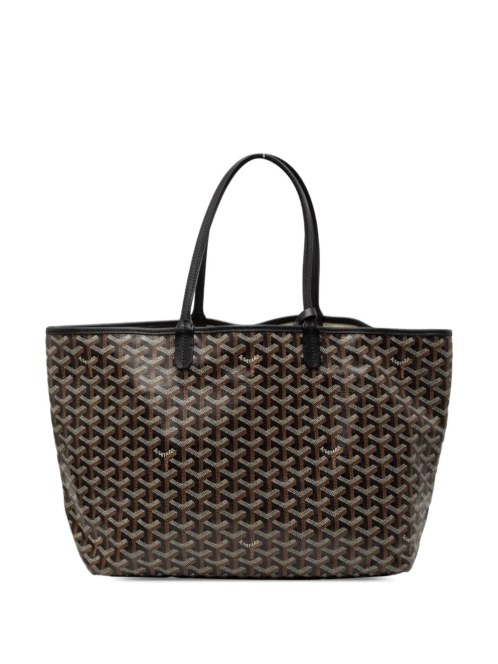 Goyard Pre-Owned 2019 Goyardine Saint Louis PM tote bag - Nero