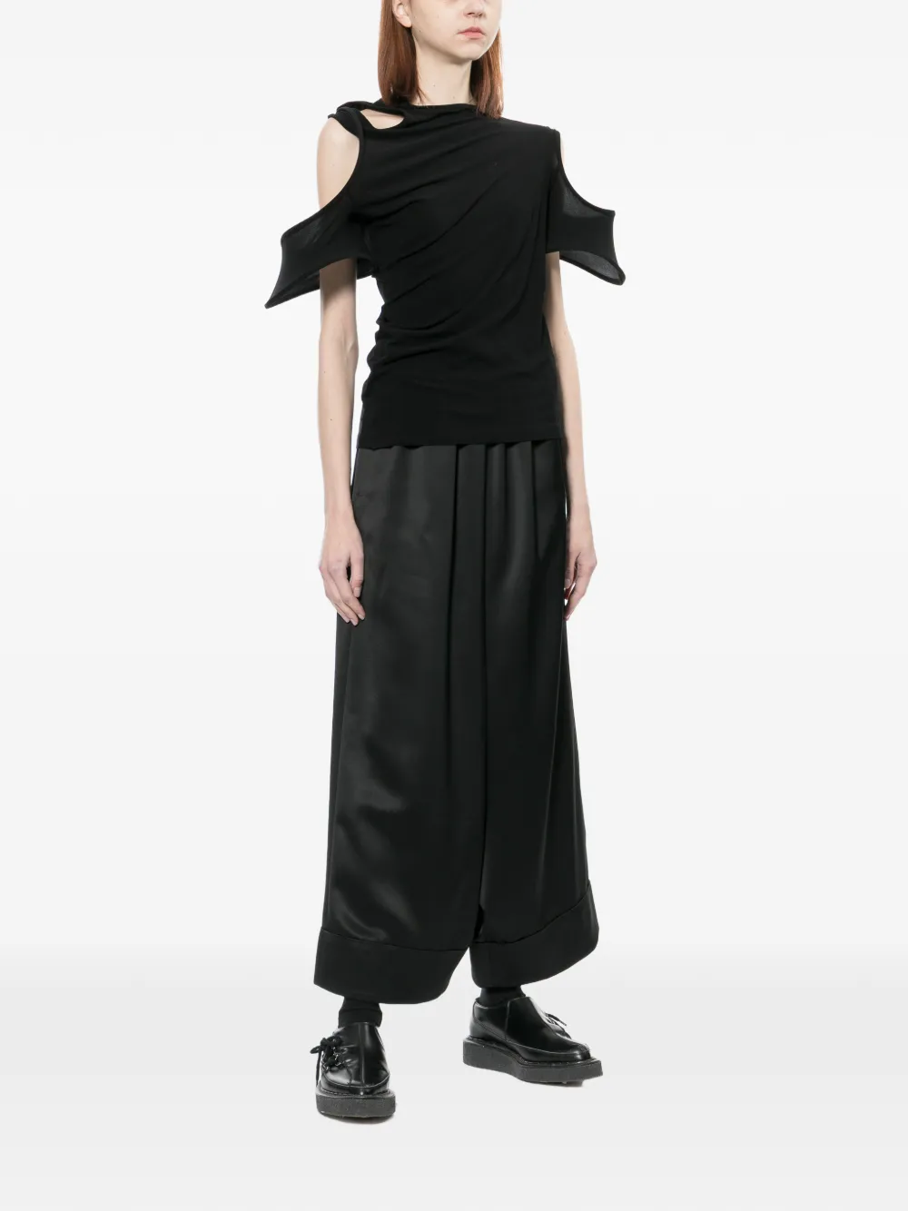  Junya Watanabe Drop-crotch Trousers - Black 