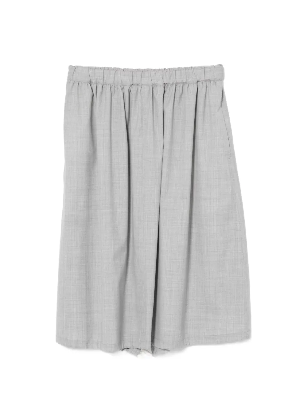 Comme Des Garçons Girl Gonna plissettata con coulisse - Grigio