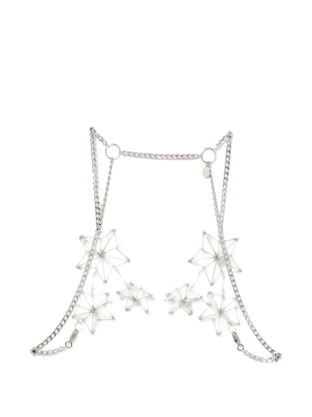 Noir Kei Ninomiya Imbracatura con decorazione - Argento