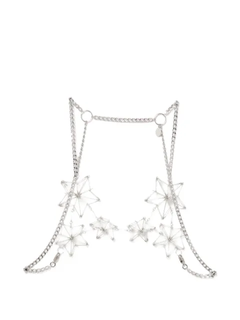 Noir Kei Ninomiya arnés con detalles