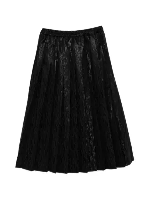 Black Comme Des Garçons レイヤード メッシュ スカート | ブラック