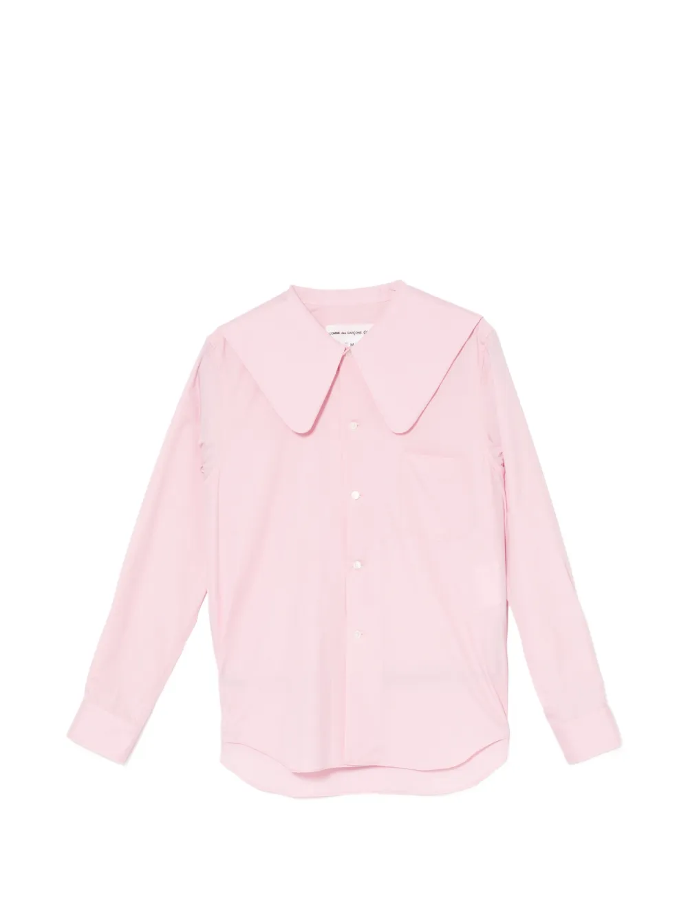 Comme Des Garçons Girl spread collar long-sleeve shirt - Pink