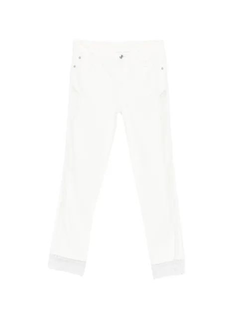 Ermanno Scervino jeans con ribete de encaje