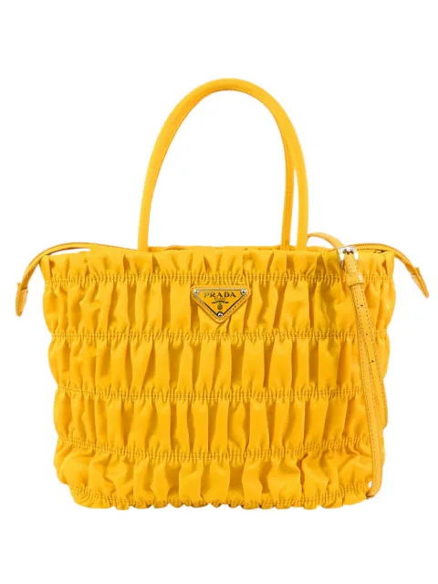 Prada Pre-Owned 2013-2025 Tessuto Gaufre satchel